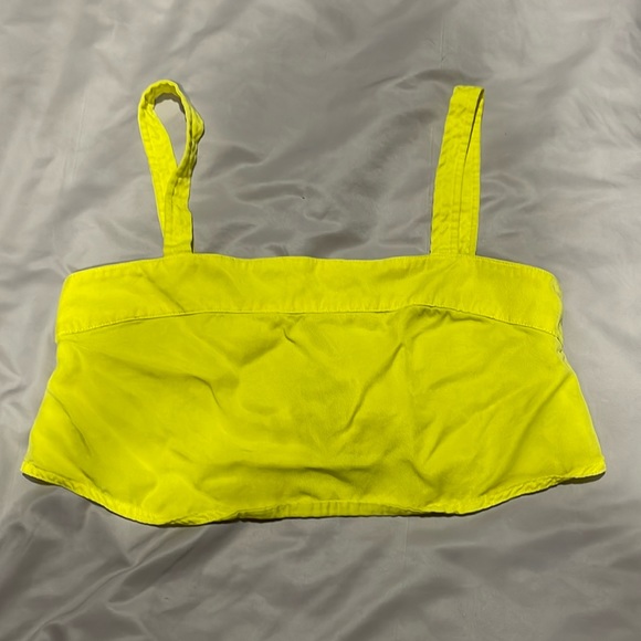 Wilfred free pasha yellow flowy crop - Picture 4 of 7